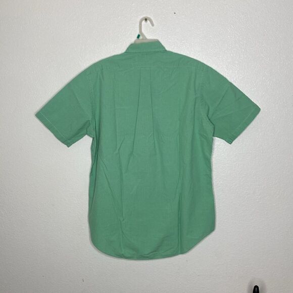 POLO by Ralph Lauren Men’s Light Green/White Fine Checkered Shirt Size L - Picture 4 of 4